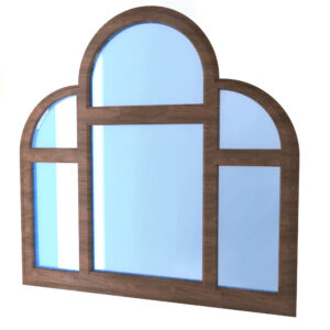 Сложное окно с радиусными элементами